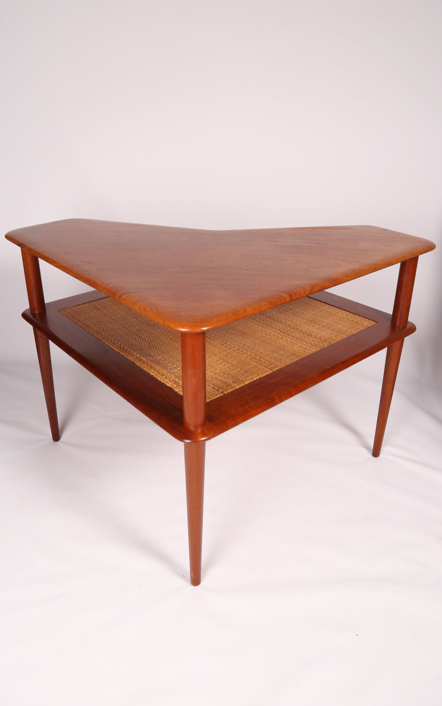 Minerva corner table by Peter Hvidt & Orla Mølgaard (1960s)