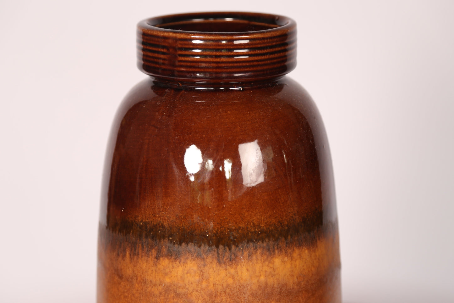 Large midcentury Scheurich West German vase (1970s)
