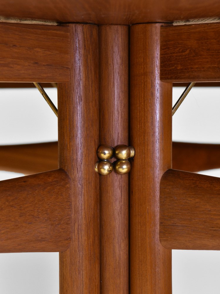 Drop Leaf 8 Seater Dining Table by Peter Hvidt and Orla Mølgaard for France & Son (1950-60)