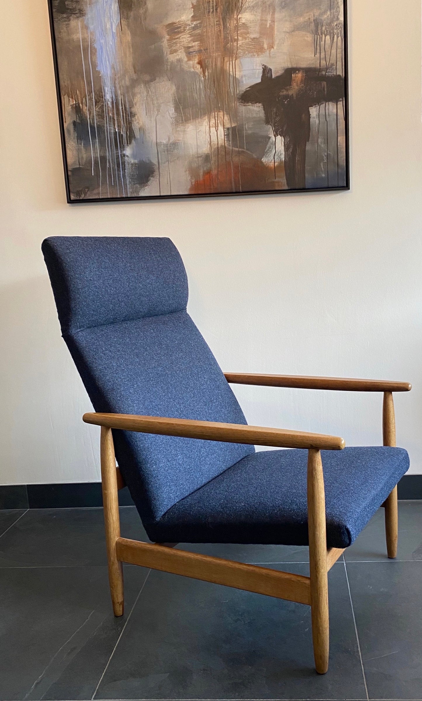 Armchair by Ejvind A. Johansson for FDB Mobler