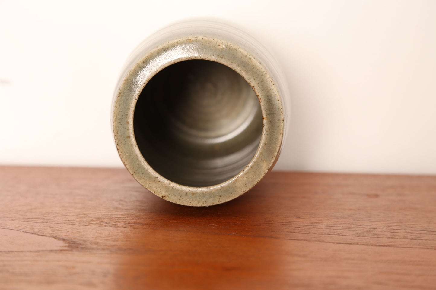 Super lowerdown pottery vase by David Leech