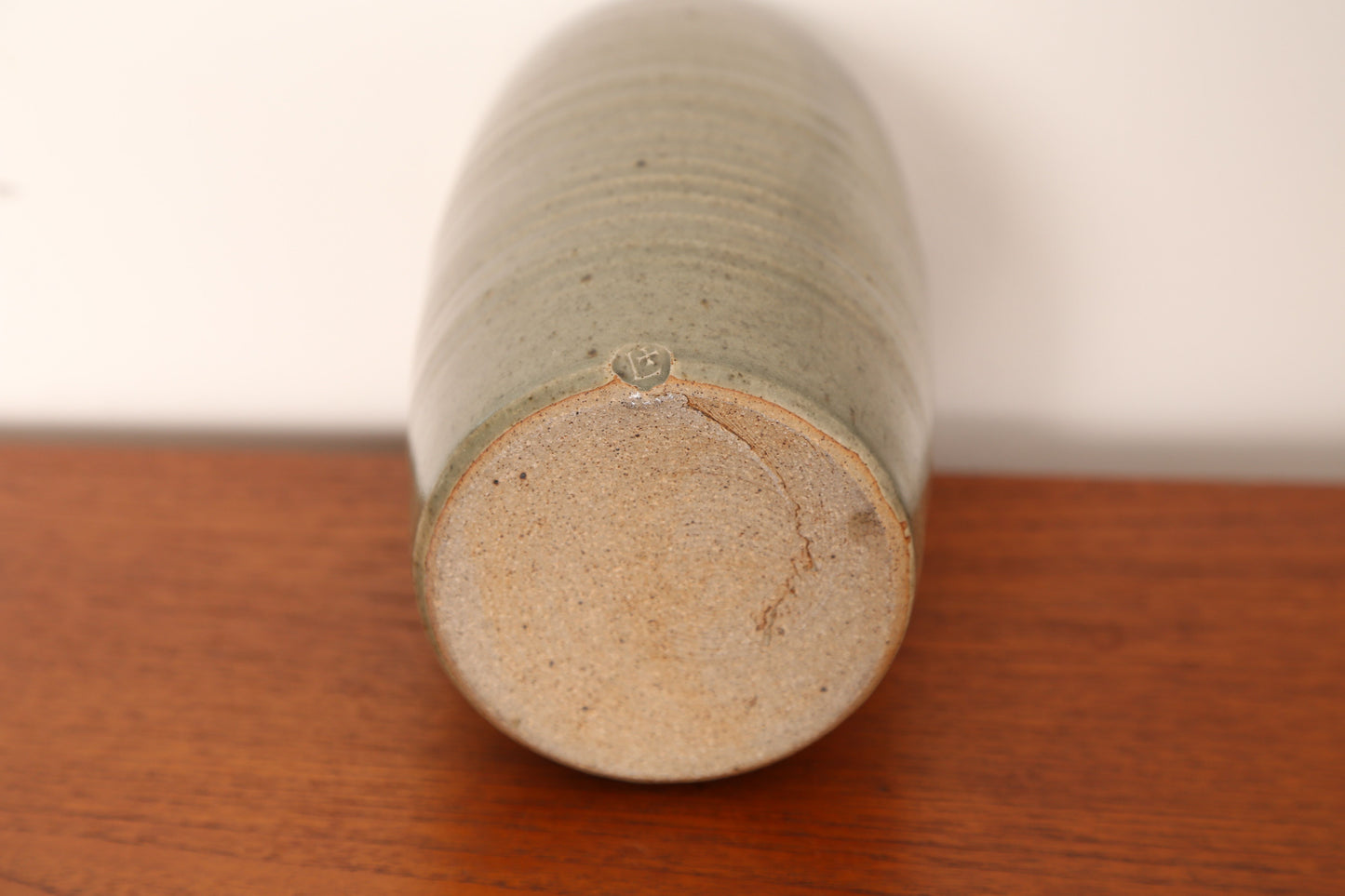 Super lowerdown pottery vase by David Leech