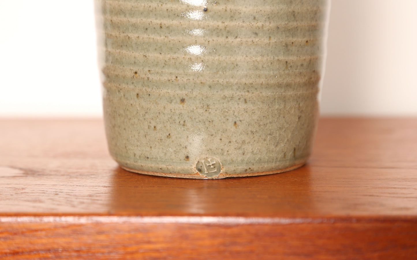 Super lowerdown pottery vase by David Leech