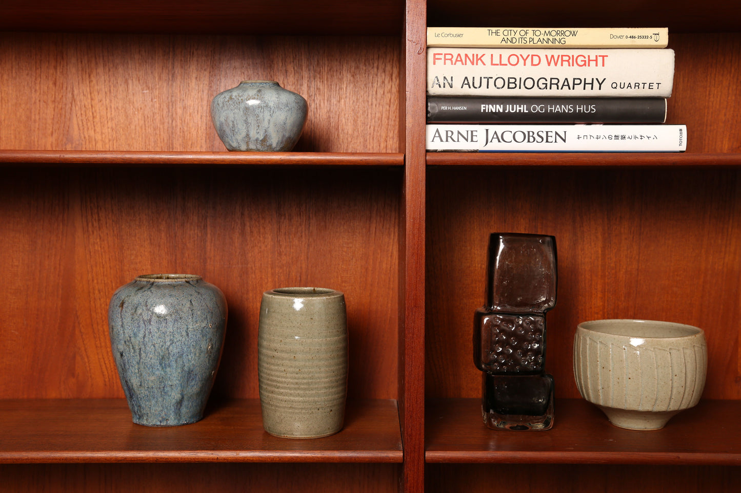 Super lowerdown pottery vase by David Leech